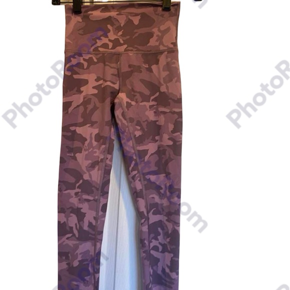 lululemon athletica Pants - *Lululemon High rise full length Camo active leggings Size 2